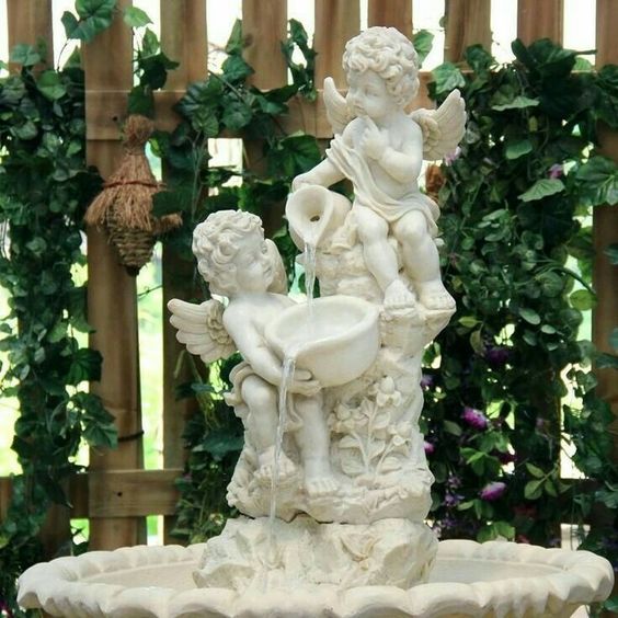 Beauty of a Four-Tier Fountain