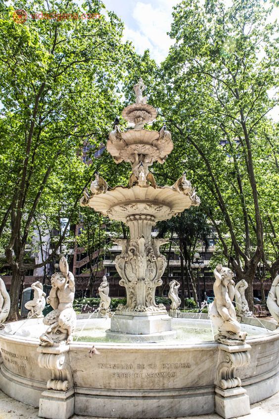 Beauty of a Four-Tier Fountain