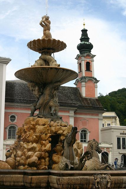 Beauty of a Four-Tier Fountain