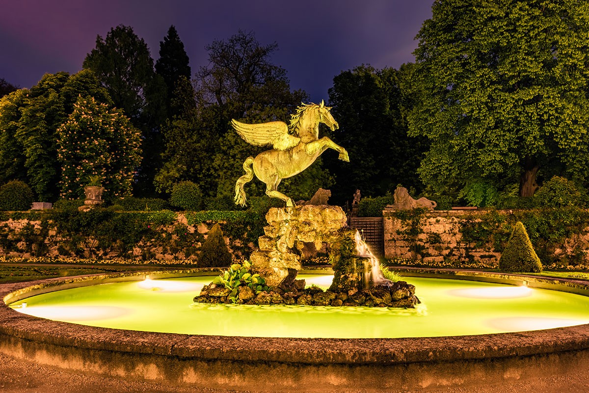 Beauty of a Four-Tier Fountain