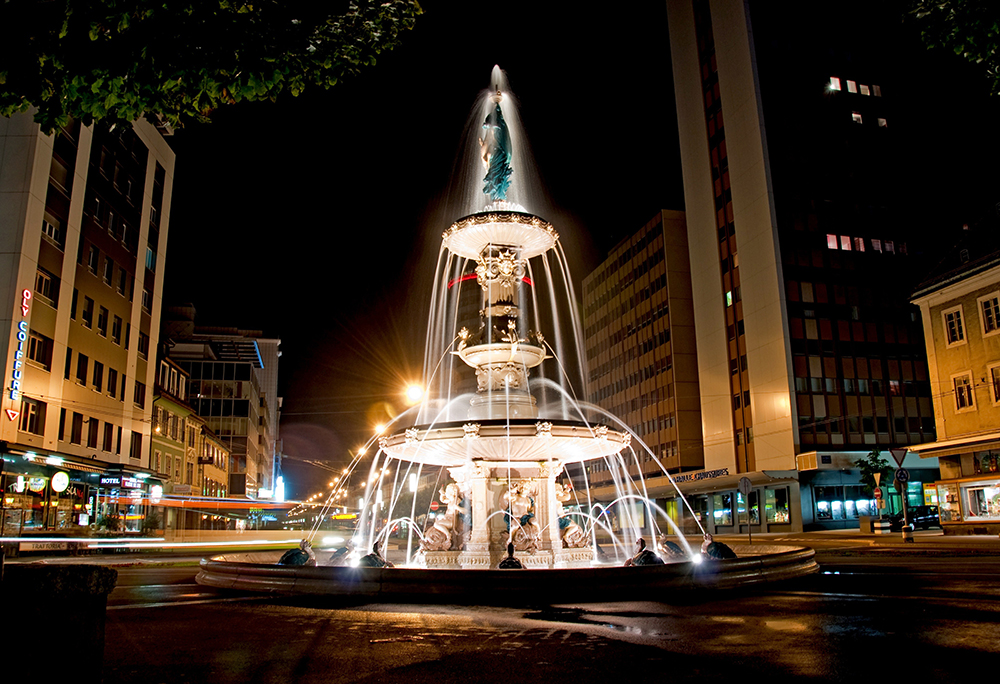 3-TIER WINGED HORSES STATUE FOUNTAIN