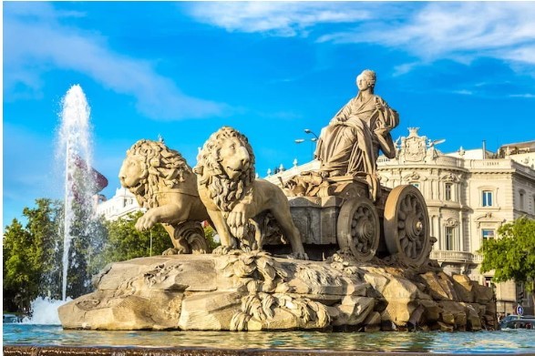 3-TIER WINGED HORSES STATUE FOUNTAIN