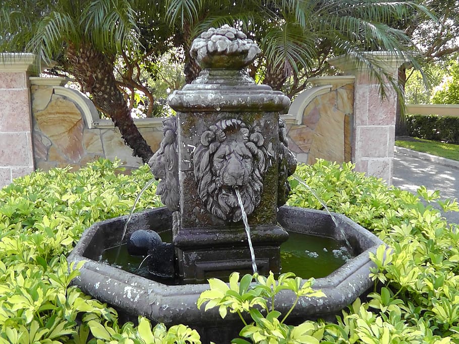 Beauty of a Four-Tier Fountain