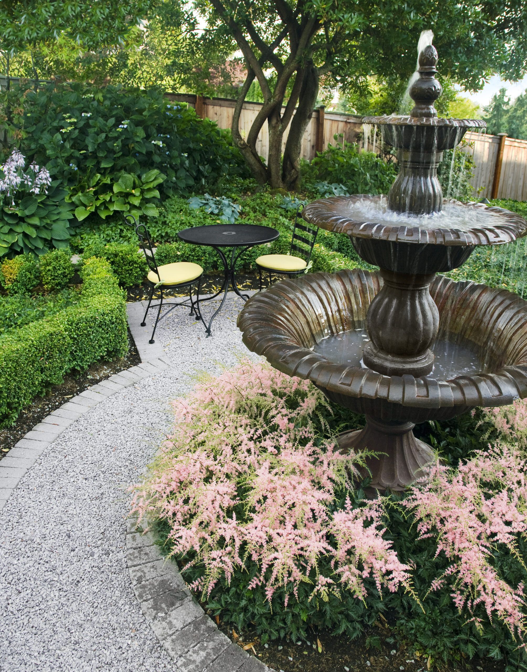 3-TIER WINGED HORSES STATUE FOUNTAIN