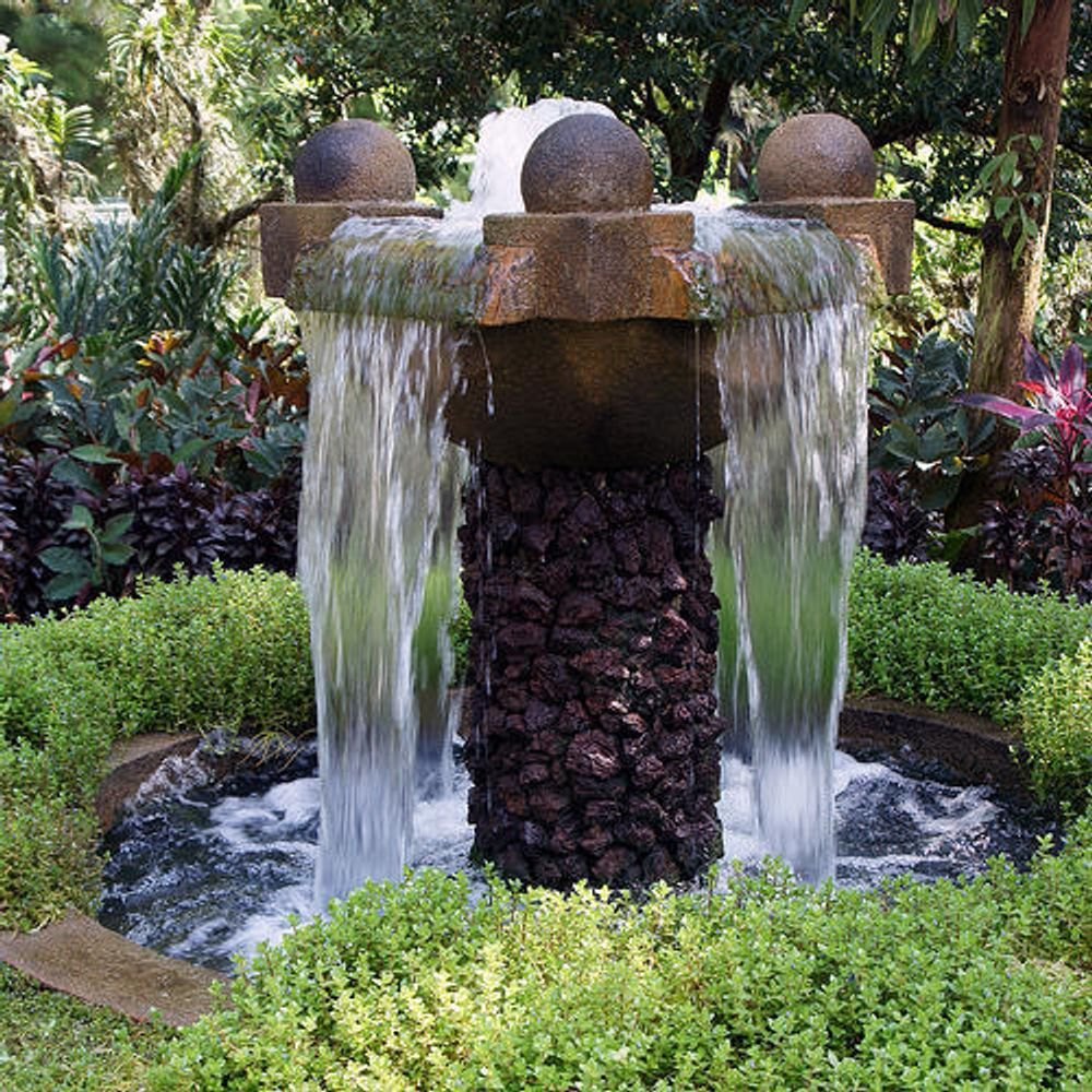 Charm of Garden Fountains 