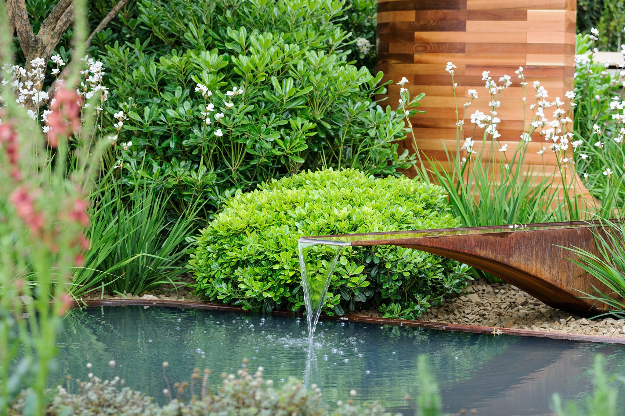 Beauty of a Four-Tier Fountain