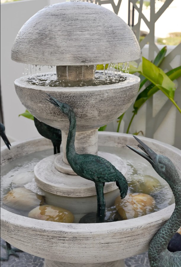 Charm of Garden Fountains 