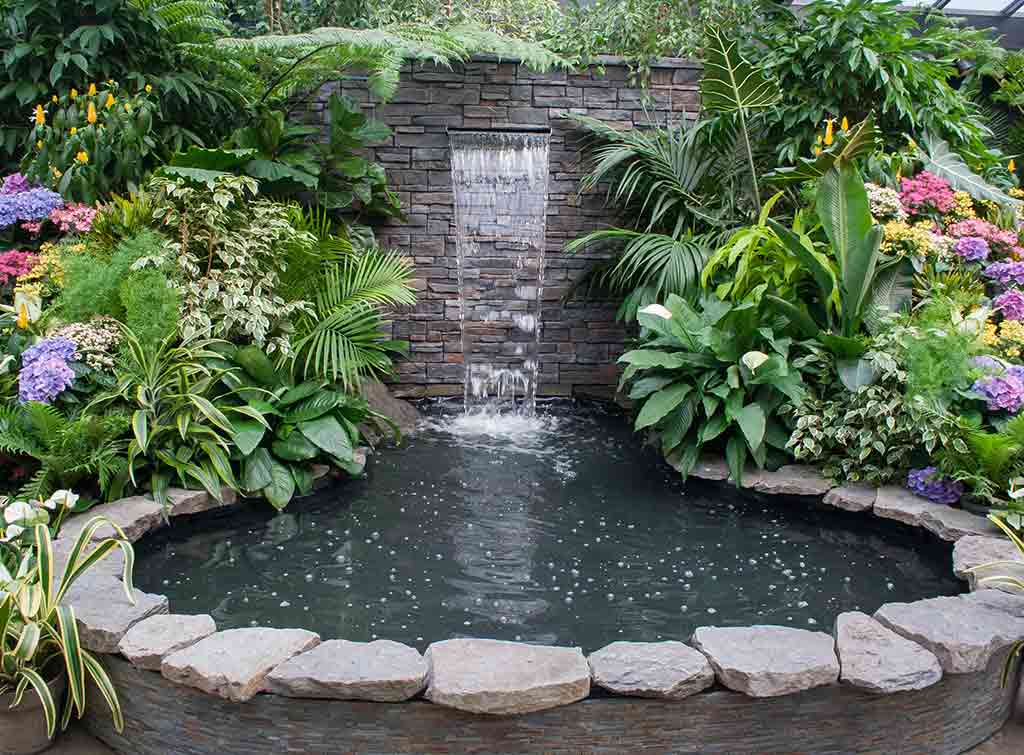 Charm of Garden Fountains 