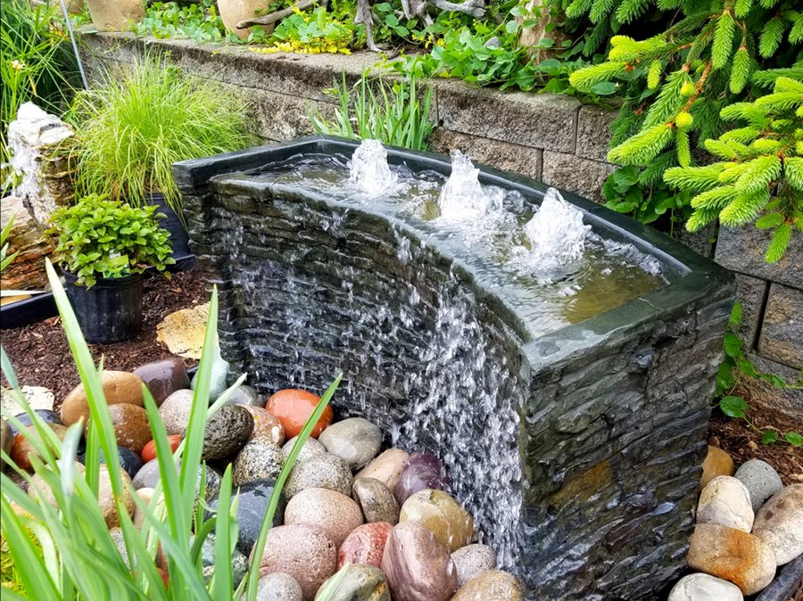 Charm of Garden Fountains 