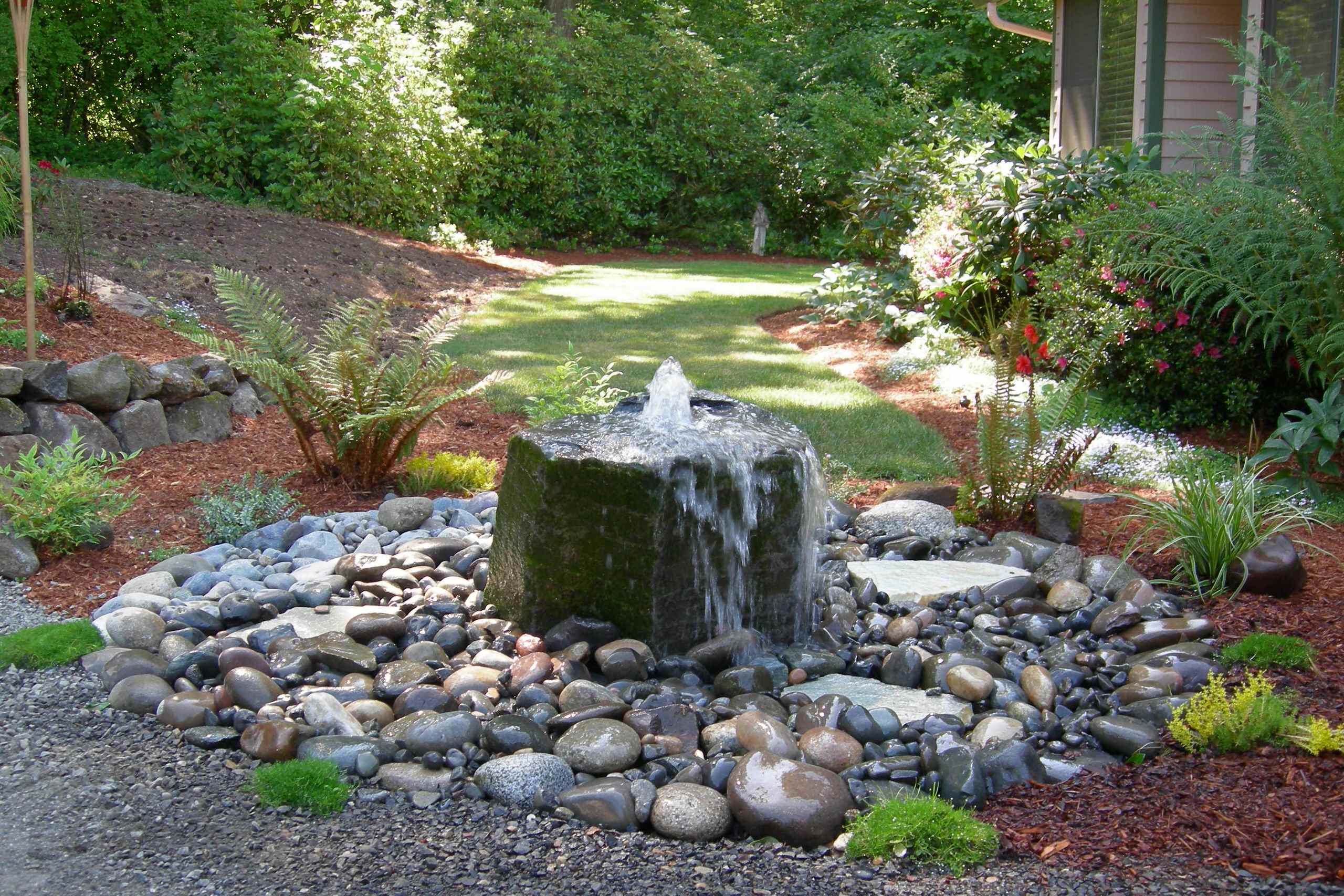 3-TIER WINGED HORSES STATUE FOUNTAIN