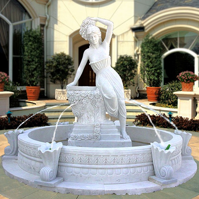 Beauty of a Four-Tier Fountain