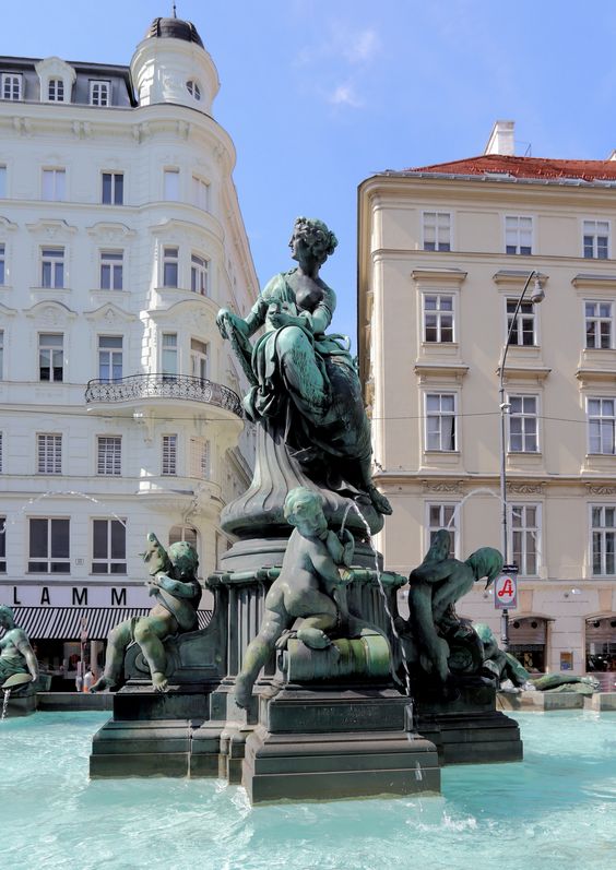 3-TIER WINGED HORSES STATUE FOUNTAIN