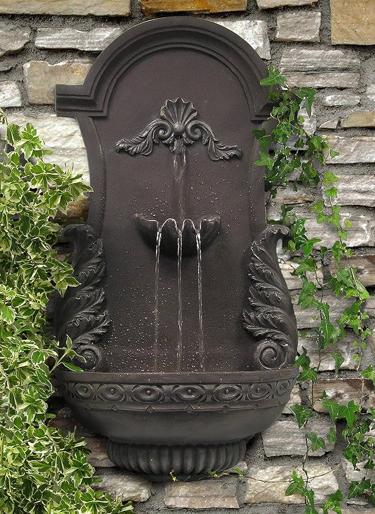 Fountain with Evening Illumination